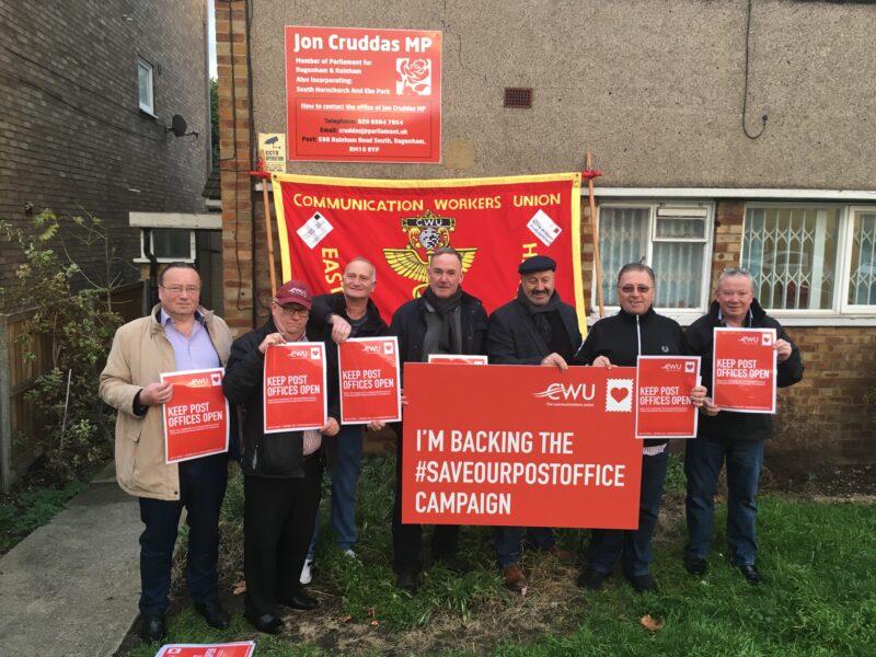 CWU East London Postal Branch with Jon Cruddas MP